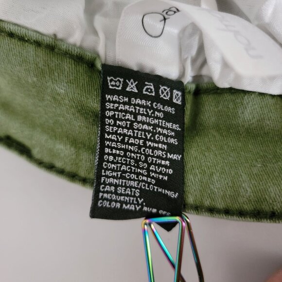 Qazel Vorrlon Mens Skinny Jeans Sz 32 Stretch Ripped Zippered knees Distressed - Picture 16 of 16